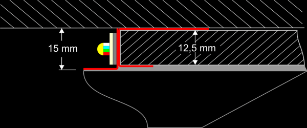 LED STUCPROFIEL ADP FLEX - Afbeelding 3