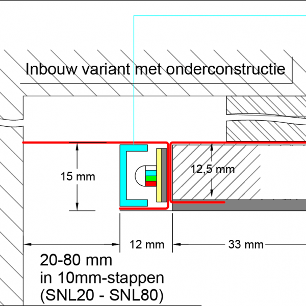 LED STUCPROFIEL SNL - Afbeelding 2