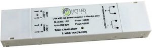 1-10V PWM LED Dimmer 2 kanaals