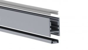 Kunststof montageprofiel Pro Line Ultra Slim, 1 meter
