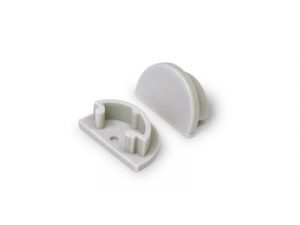 Halfronde eindkappen led stripprofiel led line 110