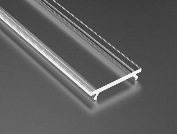 Heldere afdekkap led strip hoek profiel led line 2100