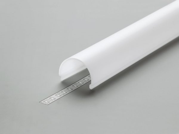 Afdekkap halfrond voor led stripprofiel led line 4100