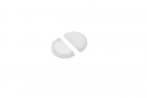 Halfronde eindkap voor LED LINE 3600 (2 stuks)