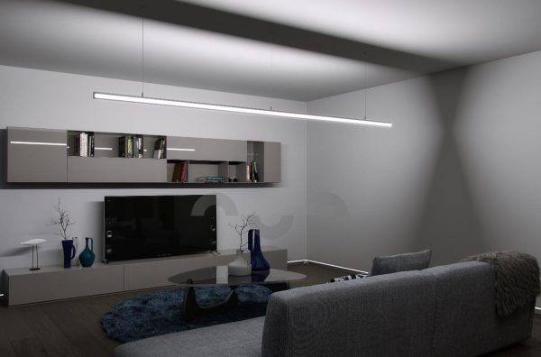 Voorbeeld verlichting led profiel led line 4400
