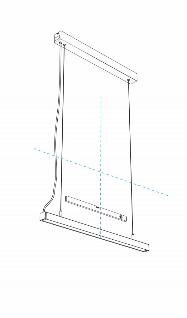 Led Pendel Armatuur - Lumi Linear Dileda - Afbeelding 5