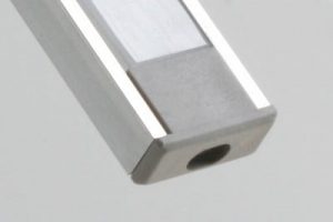 Eindkap met draaddoorvoer Pro Line Alu 6mm