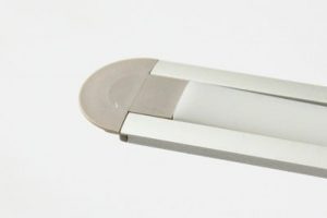 Eindkap met draaddoorvoer Pro Line Alu 6mm inbouw