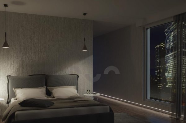 Voorbeeld plintverlichting led line 4500 4