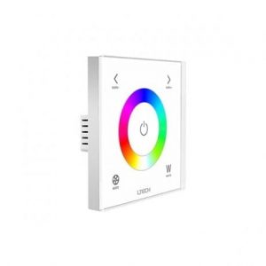 LED wandbedieningspaneel EX4S, RGB-W, DMX/RF, 1 zone