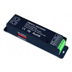 LED Controller DMX 4x 5A, RJ45
