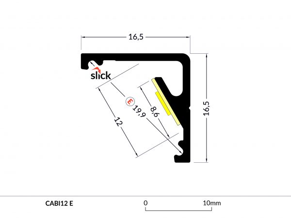 LED LINE 150 HOEKPROFIEL - Afbeelding 2
