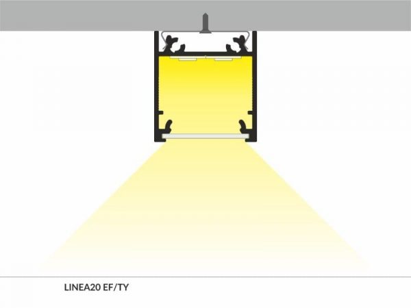lichtinval led profiel led line 140