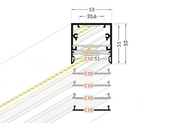 LED PROFIEL LED LINE 4200
