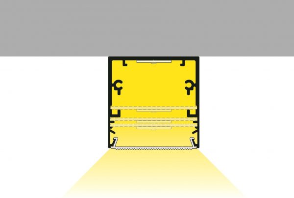 Afmetingen Ledstripprofiel led line 4200