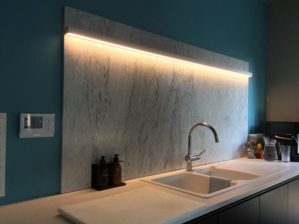 Led Profile in gebouwd in de muur sfeerverlichting