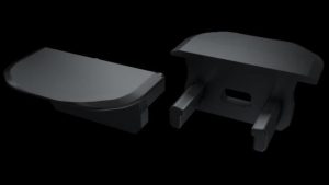 ronde eindkap voor led profiel lp091
