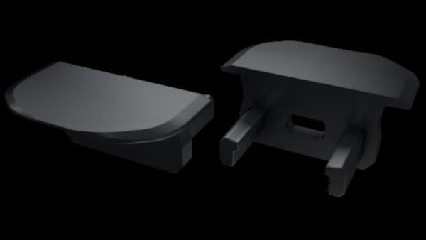 ronde eindkap voor led profiel lp091