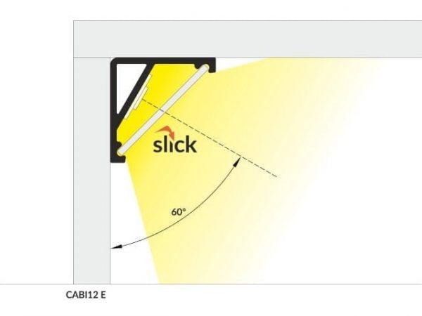 lichtinval hoek 60 graden led profiel led line 150