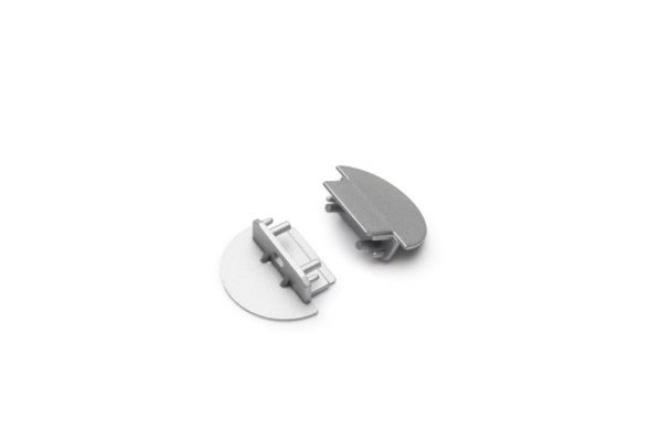 Eind kap led stripprofiel led line 170 met draad doorvoer