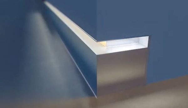 Voorbeeld plintverlichting led line 4500 2