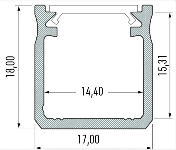 LED PROFIEL LED LINE 700 - Afbeelding 3