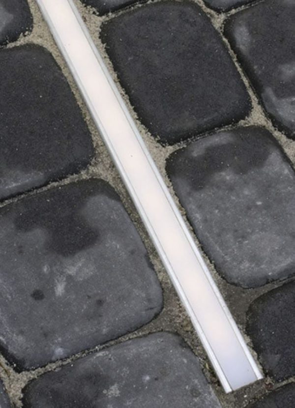 led profiel pro line alu hd 26 mm vloerfoto