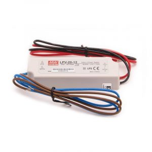 LED VOEDING MEANWELL 24V 20W 0.84A IP67
