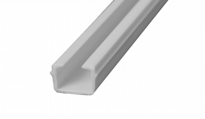 Gordijnrail voor direct licht gips panelen