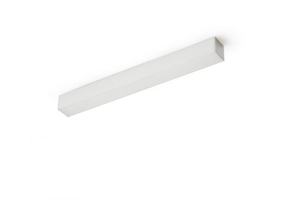Voorbeeld heldere afdekkap Ledstripprofiel Led line 4200