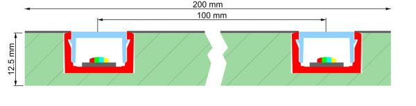 Paneel 2 lichtlijnen - Afbeelding 5