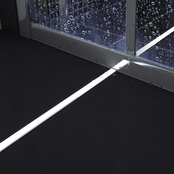 Led line 2100 vloerprofiel ingebouwd in de vloer