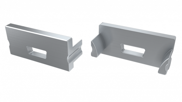 Eindkappen voor led vloerprofiel led line 2100