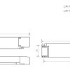 TRIAC DIMBARE LED STRIP VOEDING 24V 150W 6.25A - Afbeelding 3