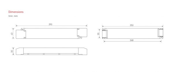 Triac led driver 75W