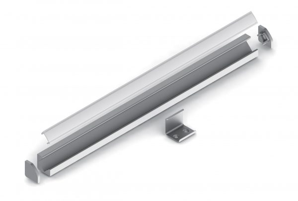 LED PROFIEL ALU 45 graden - Afbeelding 5