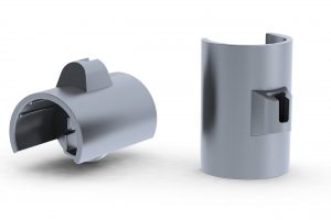 Aluminium verbindingselement ALU Round
