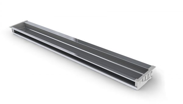 Eindkap voor LED profiel ALU Wall, met draaddoorvoer rechts - Afbeelding 3