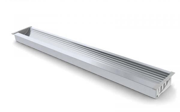 Eindkap voor LED profiel ALU Wall, met draaddoorvoer rechts - Afbeelding 4