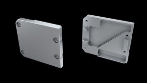 Eindkap 'rechts' voor LED LINE 4300, zonder draaddoorvoer