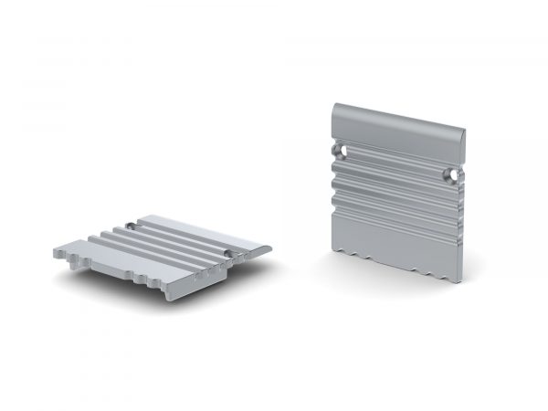 Aluminium eindkap Power Line 35 zonder draaddoorvoer