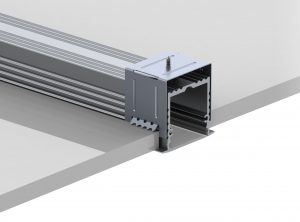 led stripprofiel power line inbouw  35mm 3