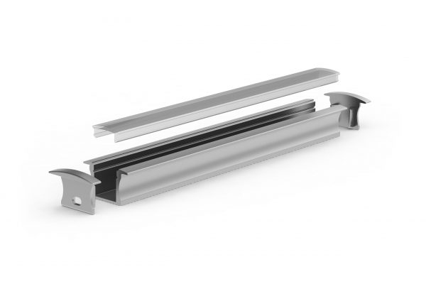 Eindkap Slim Line Wide 15 mm, zonder draaddoorvoer - Afbeelding 2
