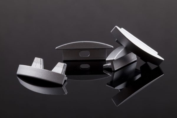 Eindkap met draaddoorvoer Slim Line Wide 8 mm inbouw - Afbeelding 3