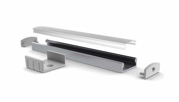 Ledstripprofiel slim line wide 8mm 3