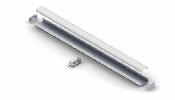 Ledstripprofiel slim line wide 8mm 1